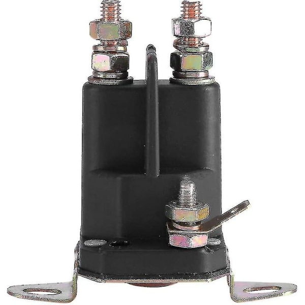Solenoid, Universal 3-polet 12V Starter Solenoid til MTD 109946 146154 1753539 AM138497 Plæneklipper Tilbehør Starter Solenoid (33-331)
