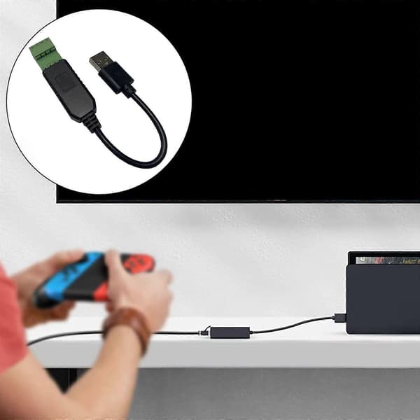 Kompakt RS485 Seriell til USB-konvertermodul Plugg og spill-design for stabil dataoverføring i automasjonssystemer