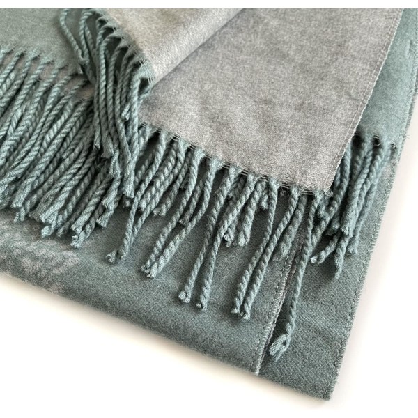 Cashmere Tree Life Blanket Scarf - Vendbart skjerf Dame Pashmina Sjal, Vinterskjerf Dame, Stort omslag, Varmt skjerf, Tree of Life Print Ladies Sca