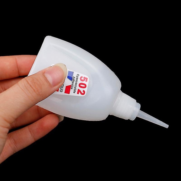 1kpl Super Liquid Glue 502 Instant nopeasti kuivuva syanoakrylaattiliima vahvaliima
