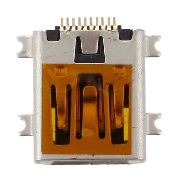 10 st Fe Mini USB Typ B 10 Pin Smd Mount Connector Port