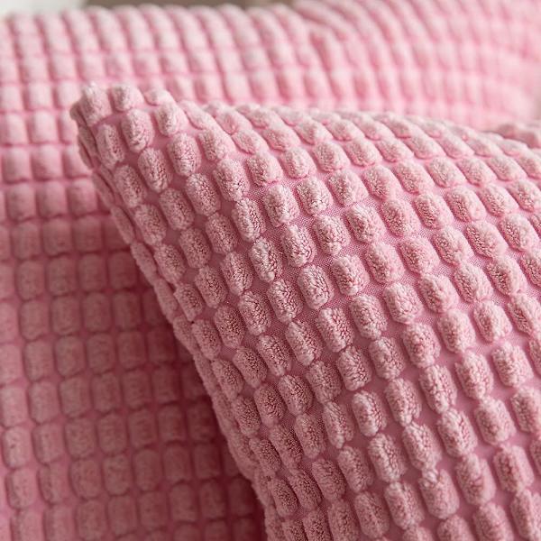 2-delad Kudde, Snöre Kuddfodral, Mjukt Och Bekvämt, 30x50 Cm För Vardagsrum Och Sovrums Dekoration, Brun (utan Kärn) 30*35cm Rosa