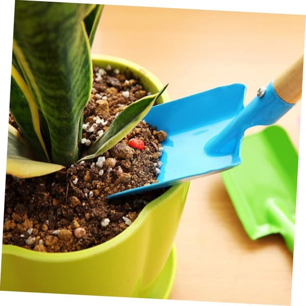 3 stk. hagespader Premium treskovl for enkel omplanting og graving Multifunksjonell spade