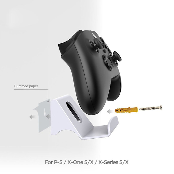 Premium Abs Väggfäste Skivställ Förvaring För X-serie Gamepad