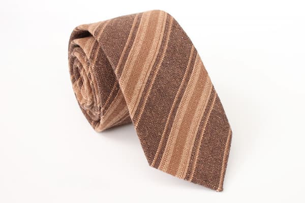 2,8\" (7 cm) Tern/Stribet Slips Tartan Vævet TR Materiale Slips