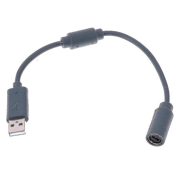 Kablet kontroller Usb Breakaway Adapter Kabelledning for Xbox 360 Grå 23cm