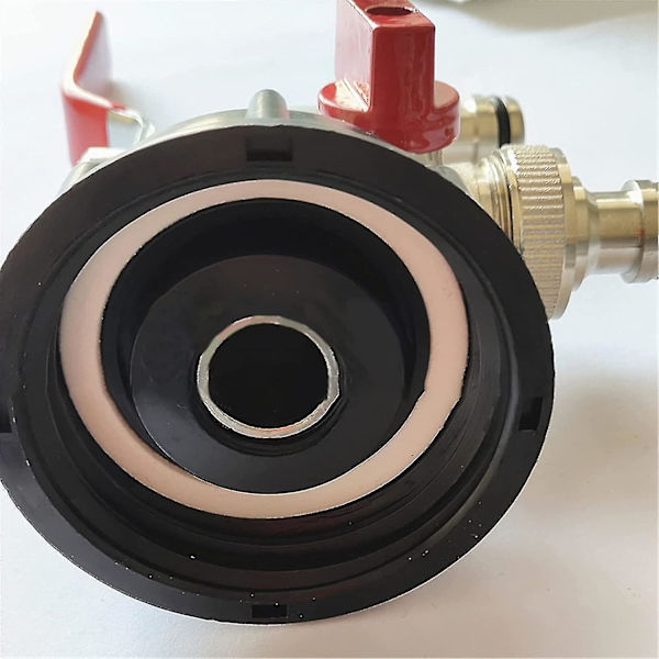 1/2\" Dobbelt Havehane, 1000l Tankhane IBC Vandtank Adapter Regnvand Opsamlingshane