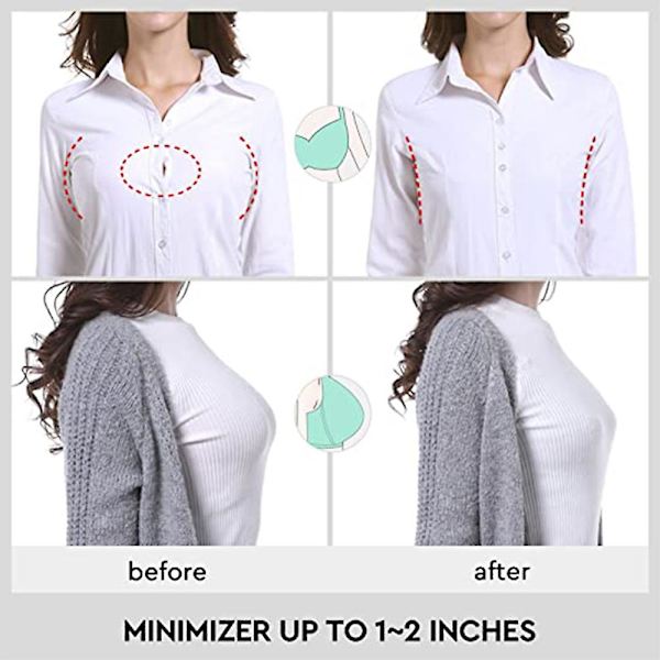 BH med frontlukking for eldre, BH for eldre med frontlukking, BH for kvinner - Hudfarge Hudfarge -XL