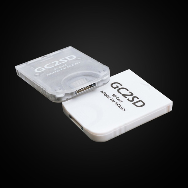 Gc2sd-kortadapter Mirco Sd-hukommelseskort udskiftning til Gamecubewii-konsol