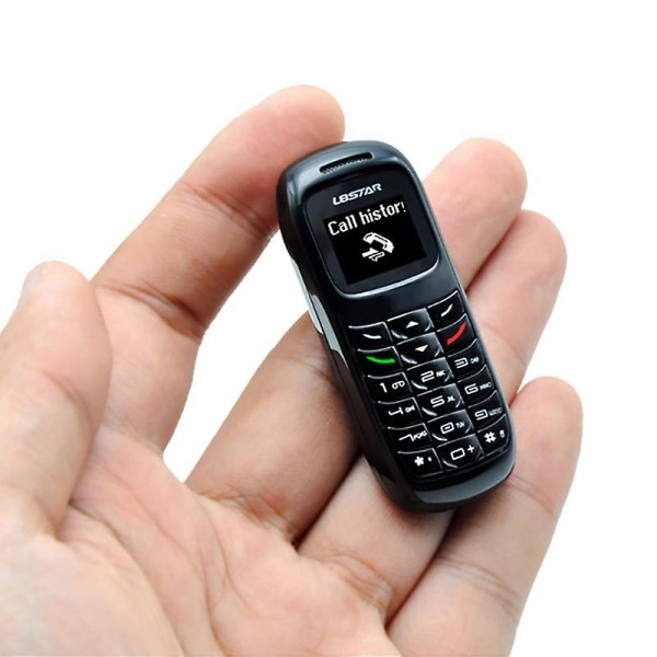 Bluetooth Mini Mobiltelefon Olåst Gsm Dialer Bm70 hörlurar