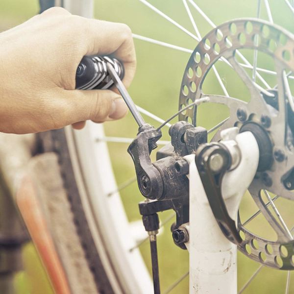Cykelværktøjssæt, Punkteringsreparationssæt, Cykel Multiværktøj, Mountainbike Tilbehør, Cykelgaver Paket 1 Paket 1