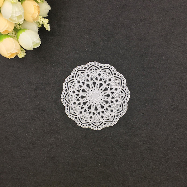 Hålrunda Metallstansar för Scrapbooking, Stencil, Die Cuts, Kort, Prägling