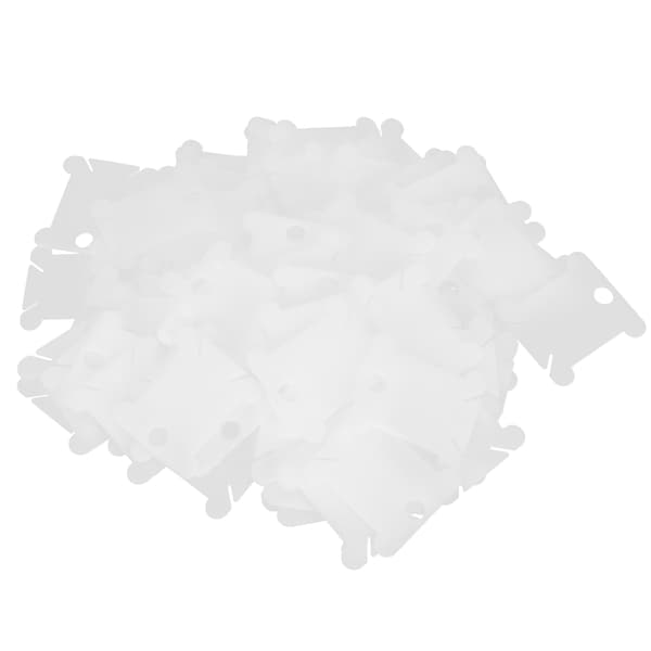 100 stk. plastik korssting spoler til syning og broderi