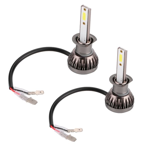 2 kpl Mini auton LED-ajovalot 36W 6000LM vedenpitävät sumuvalot H1
