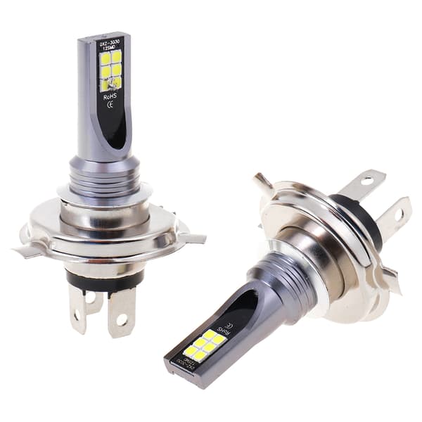 2X H4 200W 12000LM LED Bil Tåkelys_BRA