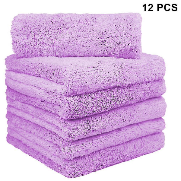 12-pack Kökshanddukar, Mikrofiber Rengöringsduk, Dubbelsidig