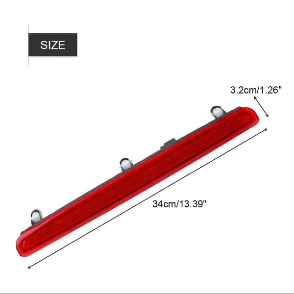 Punainen LED-takajarruvalo T5 Multivan Transporter 03-15 7E0945097A