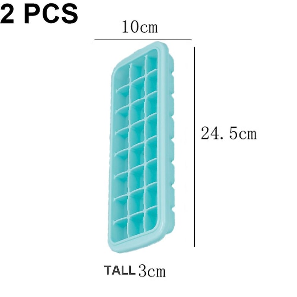 Ice Cube Trays, Ice Cube Molds With Lid,ice Trays Stackable