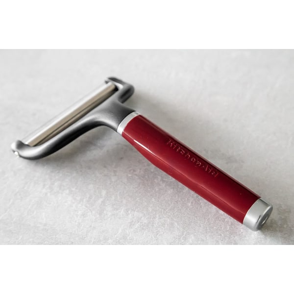 d rustfrit stålostehøvl - Empire Red Cheese Slicer Tin Opener