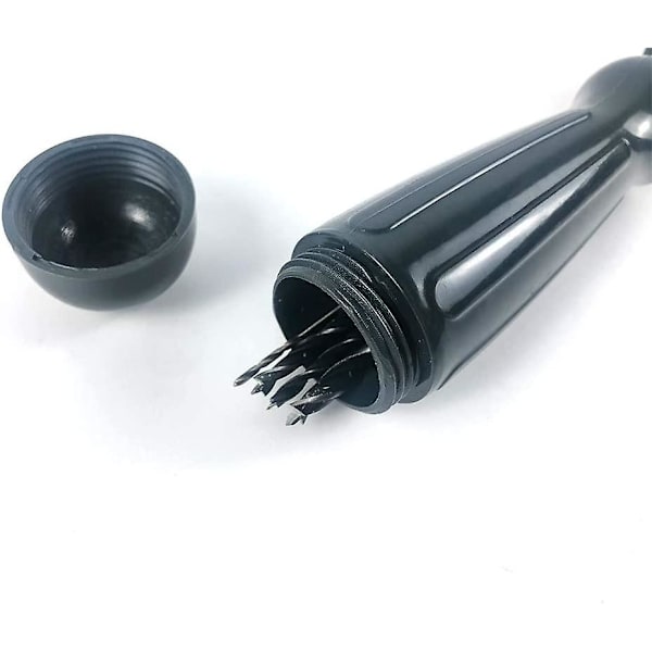 Håndbor med 5 stk. Mini Senkbor Twistbor (1,5-5 mm), Manuelt Borværktøj til DIY Boring