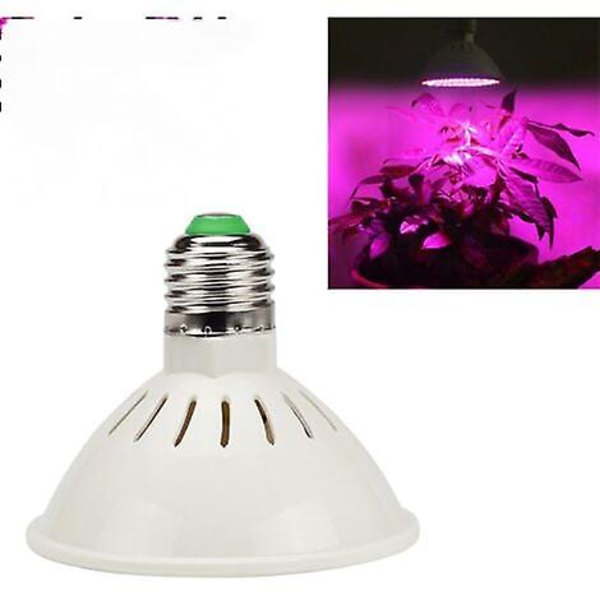 E27 Täyden Spektrin Puutarhanhoito Led-Polttimo - Kasvien Kasvu Ja Kukintavalo Sisätiloissa Kasvattamiseen - 15w