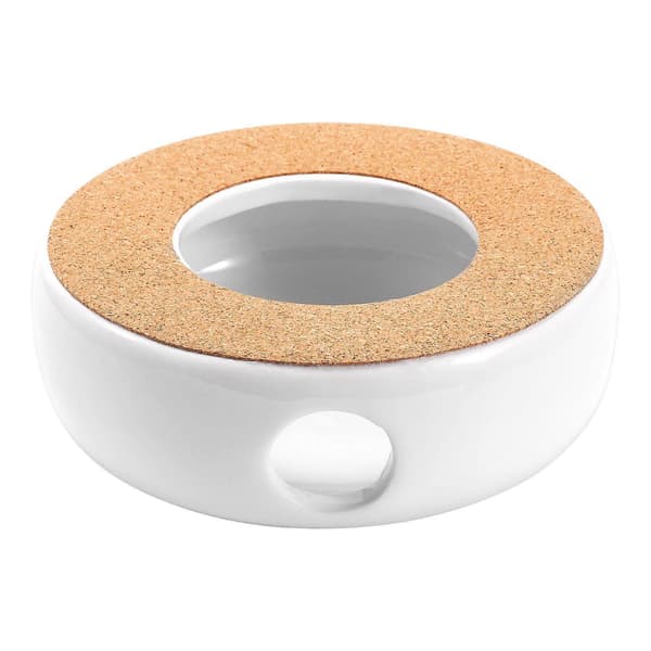 Mini Keramisk Tekanneholder Base Kaffe Vannvarmer Lysholder Te