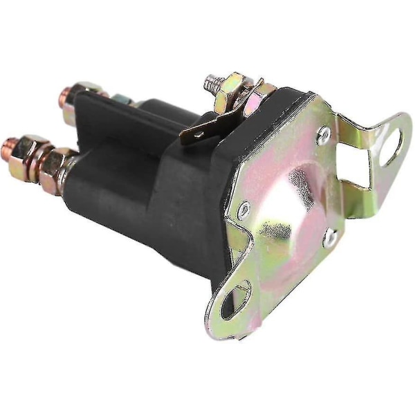 Solenoid, Universal 3-polet 12V Starter Solenoid til MTD 109946 146154 1753539 AM138497 Plæneklipper Tilbehør Starter Solenoid (33-331)