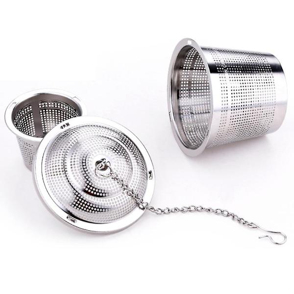 Teinfuser i Rostfritt Stål för Medicinska Örter, Hot Pot Kryddor, Silare