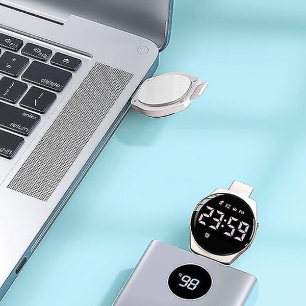 Pink White Kids Watch, Lille Øre Ur Til Piger, Digital Fitness Tracker Med Alarm/kronograf/vandtæt, Gaver Til 5-15-årige Piger