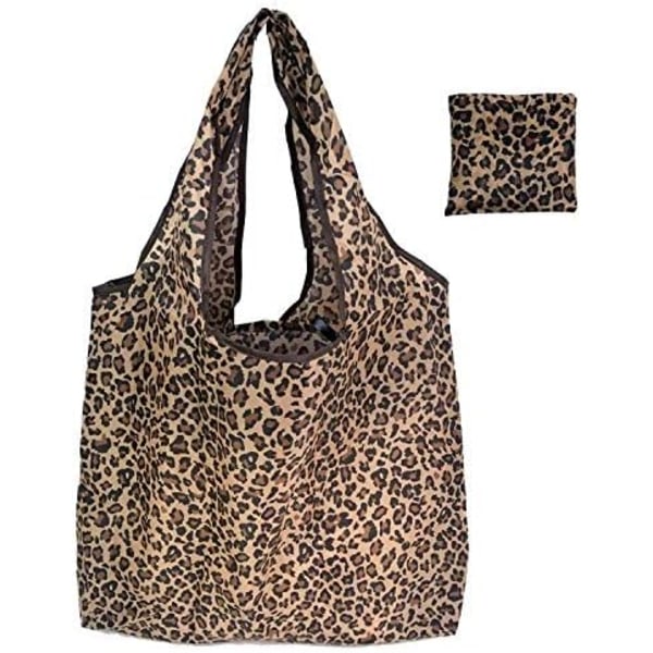 Ekstra stor gjenbrukbar sammenleggbar dame handlepose Eco Tote veske Fold Away Shopper Bag UK