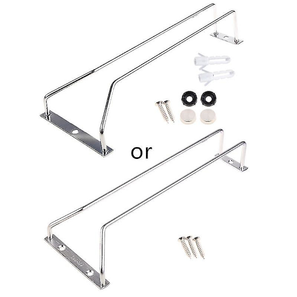 27 cm VinGlassstativ Henger for Stemware Under Skap Hjemmebar