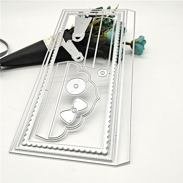 DIY Konvoluttryk Carbon Stål Form Til Kortfremstilling Scrapbooking