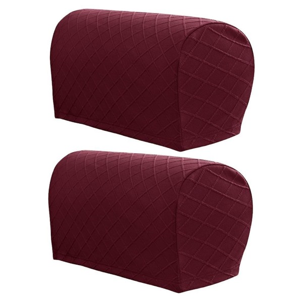 2x sohvasohva käsinojan päälliset huonekalusuojat lepotuolit käsinojat lipasuojat viini