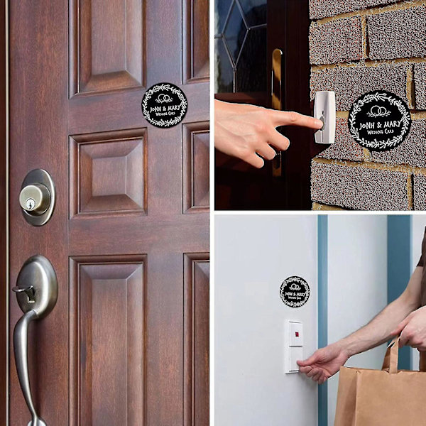 Akryl nøkkelring emner sorte skiver med hull anheng sjarm ornament for DIY