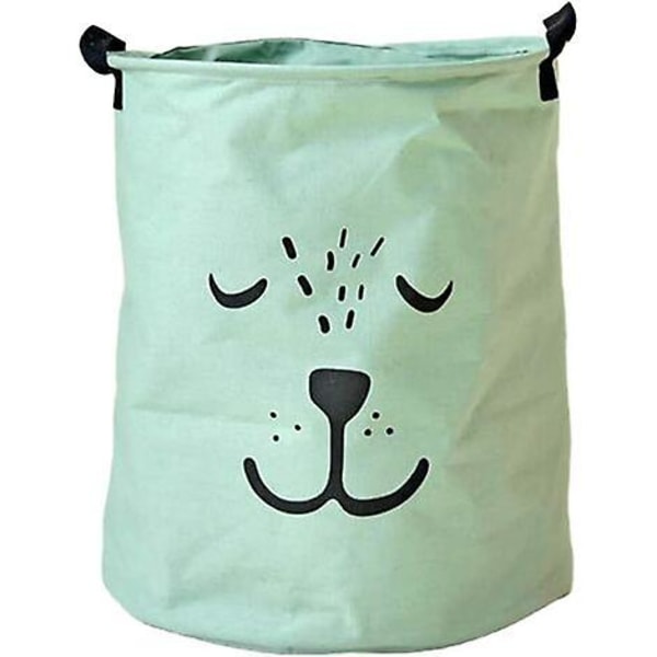 Barnetøyoppbevaring med bjørnehåndtak Klesvask Organiser klesoppbevaring Sammenleggbar og vanntett vaskepose