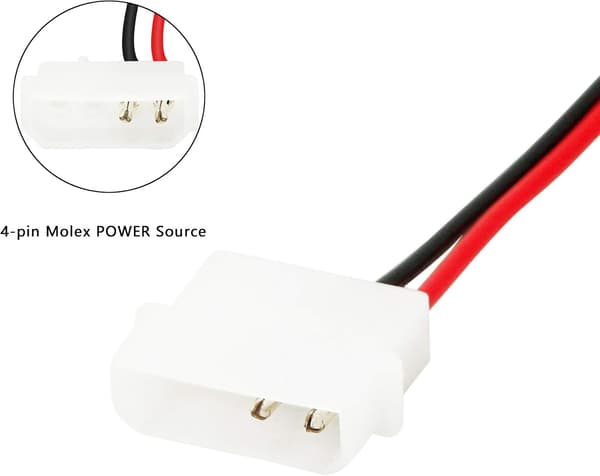 2,5 til 3,5 IDE-adapter, bærbar 2,5-tommer til stationær 3,5-tommer IDE-harddiskadapterkonverter, 5 stk.