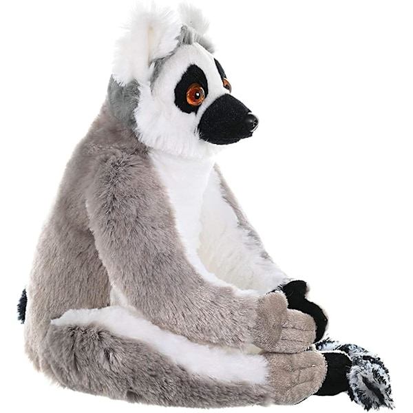 Ringhalet Lemur Plysstofdyr, Cuddlekins Koselegetøj, Gaver til Børn 30 cm 30 cm