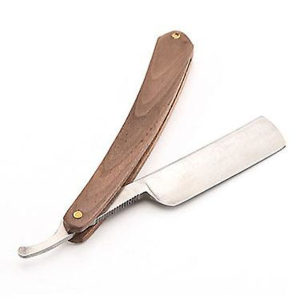 Bærbar Rustfri Stål Anti-Rust Barberkniv, Barber Straight Razor, Til Frisører Barberere