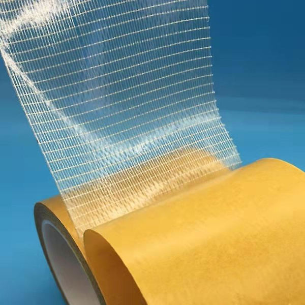 Høj Adhæsiv Styrke Mesh Dobbeltsidet Tape, Stærk Tape, Dobbeltsidet Monterings Tape Til Tæppe Kant Tætning (1 Styk, Gul)
