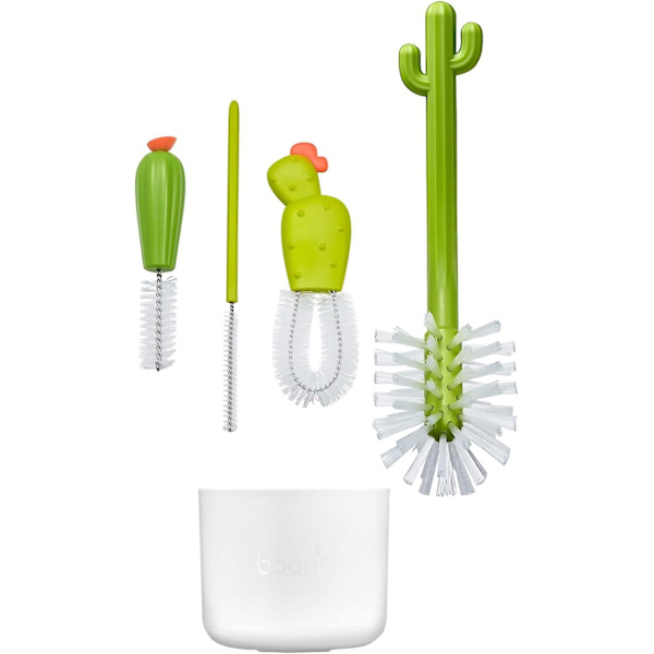 Flaskrengöringsborste Set, flerfärgad