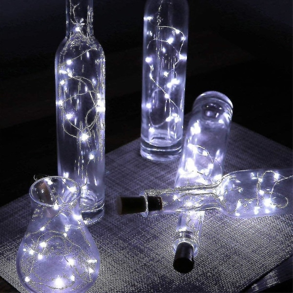 9 Pieces Bottle Light Led Bottle Light Light Chain Bottle Light Chain Cork Led Night Light