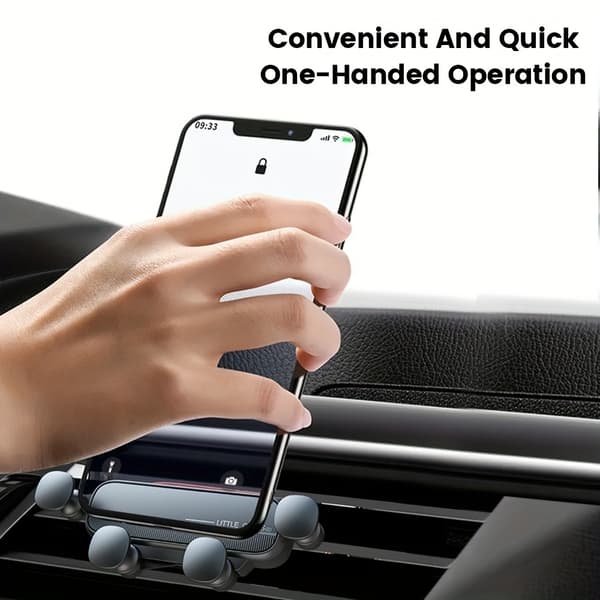 Tyngdekraft-sensor biltelefonholder — Luftventilmontering — Telefon- og GPS-holder