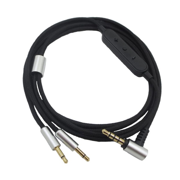 Gaming Headset Kabel 3,5 mm till 2,5 mm Brusreducering För Hd202 Hd477 Hd497