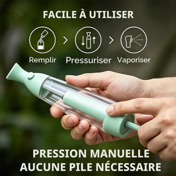 Set med två handhållna sprayflaskor, bärbara ansikts- och kroppssprayflaskor, resetillbehör*3 3pcs