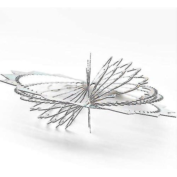 Metallisk Vindspinner Utendørs, Hagedekorasjon, Kolibri Mandala Kinetisk Hengende Hvirvler Solfanger Vindmøller For Patio Og Hage Ornamenter Kunst