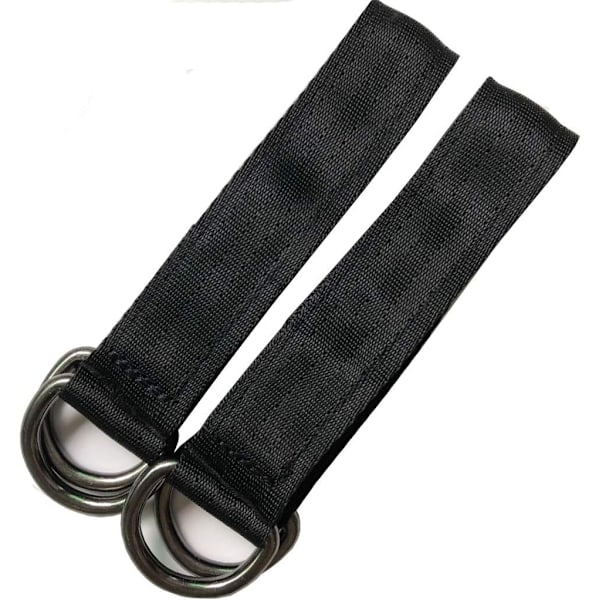 Trægynge Stropper, 1 stk. 25 cm / 9,8 tommer Trægynge Ophængningssæt Heavy Duty Ophængningsstropper Holder 220 lbs med Karabinhage Perfekt til Trægynge Hav 1pack 25cm Straps With Carabiner