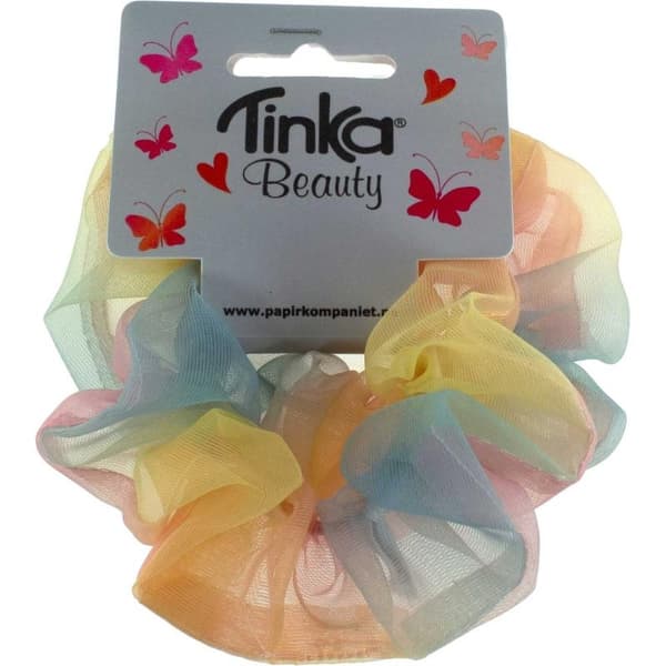 Scrunchie Rainbow - Tinka flerfarvet