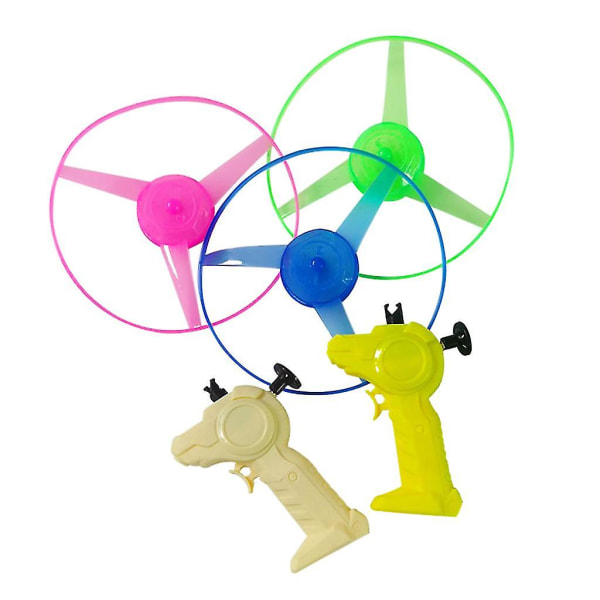 1 kpl Bambu sudenkorento Led-valolla Kestävä lentävä lelu satunnainen väritoimitus