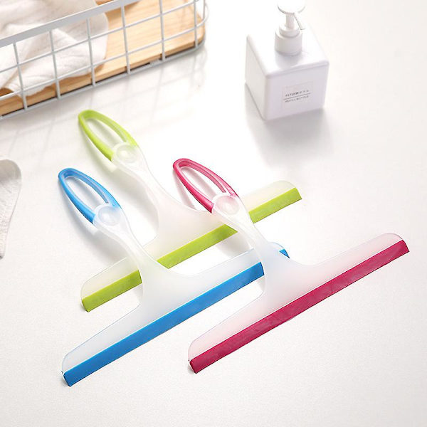 3 st Amaux Squeegee för fönster och duschväggar - 24cm slumpmässig färg