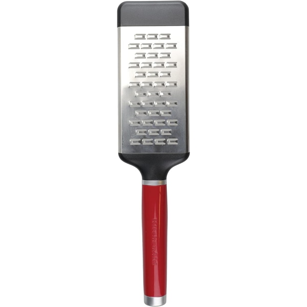 d Core Medium Etched Grater, Empire Red, 11,6 tommer, Rustfrit Rustfrit Stål, KAG320OHERE, DX260 Cheese Grater Tin Opener
